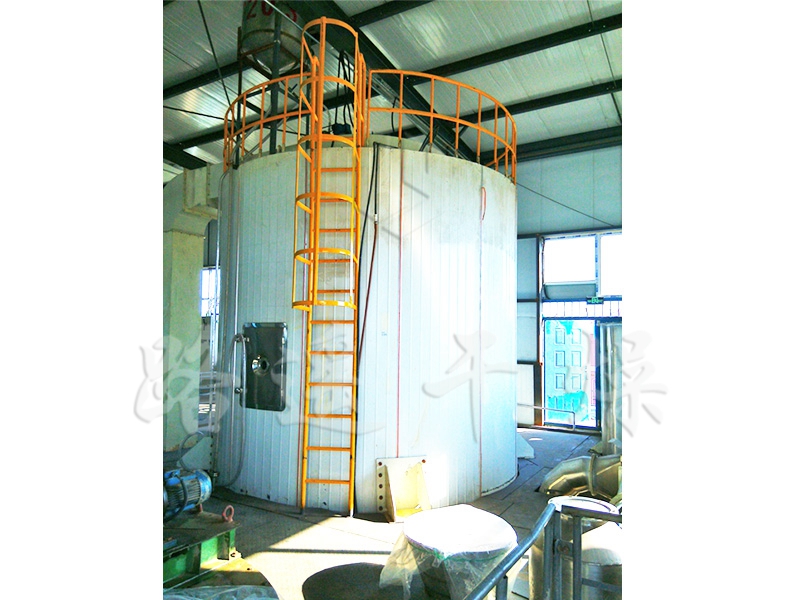 出口印尼的400型大型噴霧干燥機，外包彩鋼，里面為304不銹鋼材質